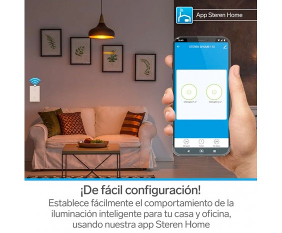 Apagador Wi Fi Touch Doble Cad Toner El Más Grande