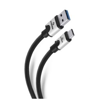 Cable USB a USB C calidad Elite de 2 Metros marca Steren.