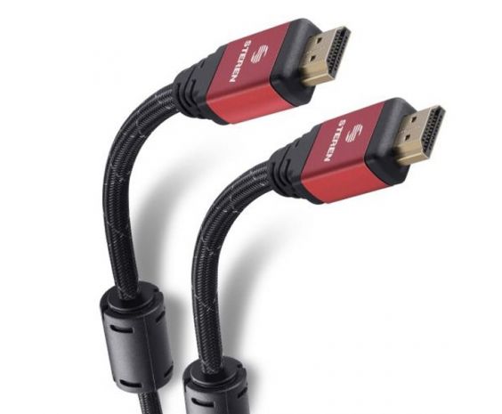 Cable Elite HDMI con Filtros de Ferrita de 1.8 mts marca Steren.