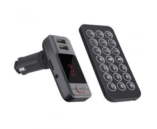 Transmisor FM y Manos Libre Bluetooth con USB Elegante marca Steren.