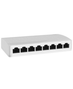 Switch Fast Ethernet de 8 puertos de 10/100MBPS marca Steren.
