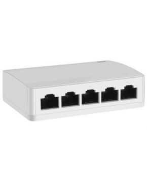 Switch Fast Ethernet de 5 puertos de 10/100MBPS marca Steren.