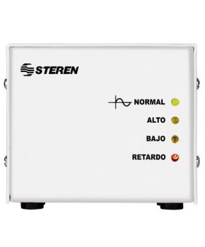 Compensador y Regulador de Voltaje para Electrodomésticos de 2000W marca Steren.