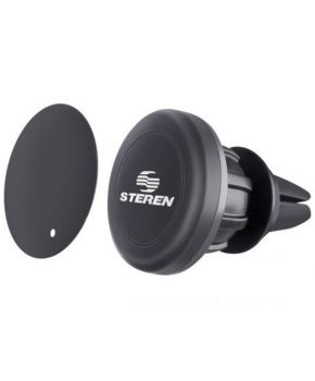 Soporte Magnético con Clip para Ventilas para Celular marca Steren.
