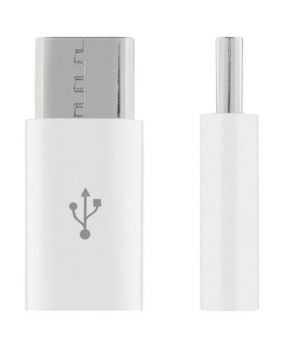 Adaptador de Micro USB Jack a USB tipo C Plug marca Steren.