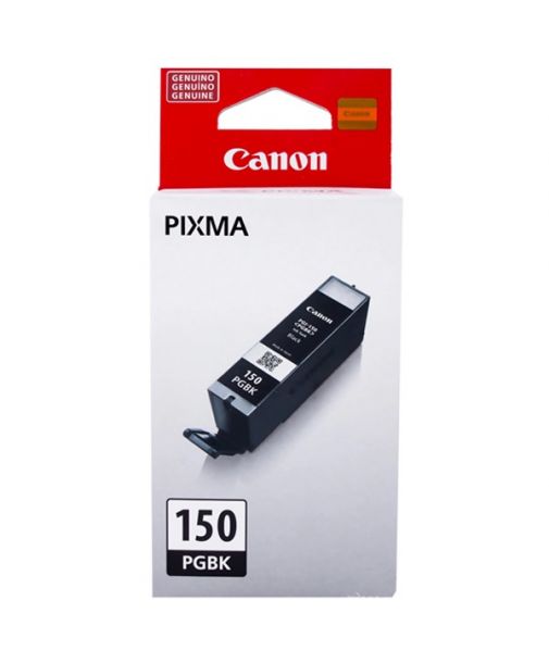 Cartucho de Tinta Canon PGI-150BK (6500B001AA) Negro Original para 300 páginas.