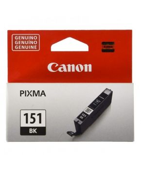Cartucho de Tinta Canon CLI-151BK (6528B001AA) Original de Alto rendimiento para 1,725 páginas.