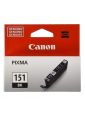 Cartucho de Tinta Canon CLI-151BK (6528B001AA) Original de Alto rendimiento para 1,725 páginas.
