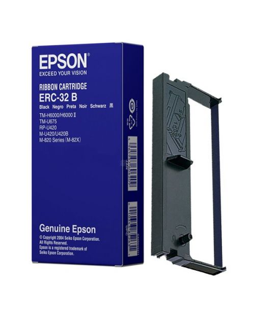 Cinta Epson ERC-32B Negro Original para TM-U675/TM-H600011