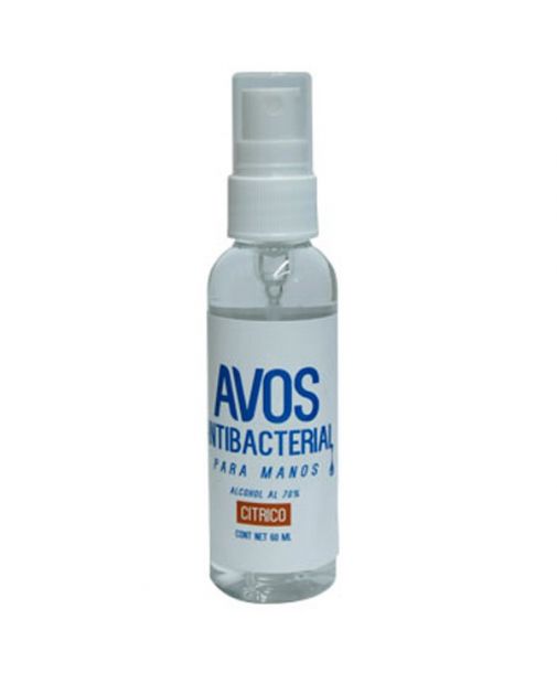 Antibacterial para Manos en Spray de 60 ml marca Avos