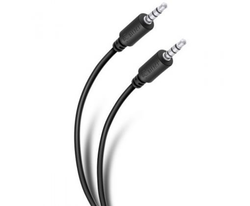 Cable auxiliar de Plug a Plug 3.5 mm TRRS de 1.8 m marca Steren