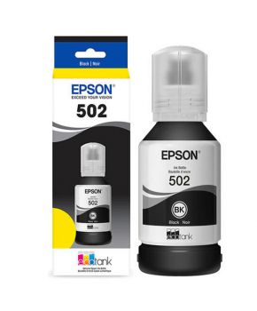 Botella de Tinta Epson 502 (T502120-S) Negro Original