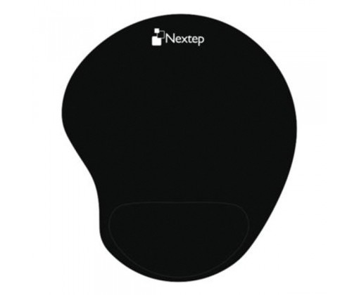 Mouse Pad Ergonómico gel color negro marca Nextep