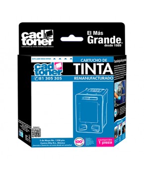 Cartucho de Tinta 901 (CC653A) Negro Remanufacturado marca Cad Toner sin intercambio para 200 páginas.