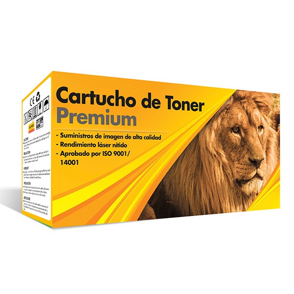 Cartucho de Toner 125A (CB542A) / 128A (CE322A) / 131A (CF212A) Amarillo Generación 2 Calidad Premium para 1,800 páginas.