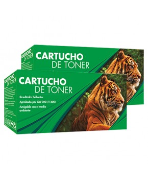 Duo Pack de Cartucho de Toner 64A (CC364A) / 90A (CE390A) Negro Generación 2 Calidad Premium para 10,000 páginas.