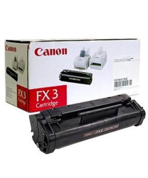 Cartucho de Toner Canon FX-3 Negro Original para 2,700 páginas.