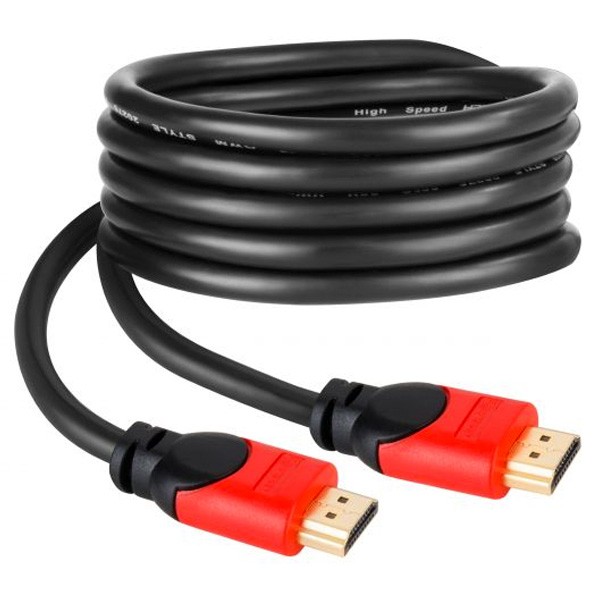 Cable Elite HDMI Reforzado de 1.8 mts. marca Steren. Cad Toner. El