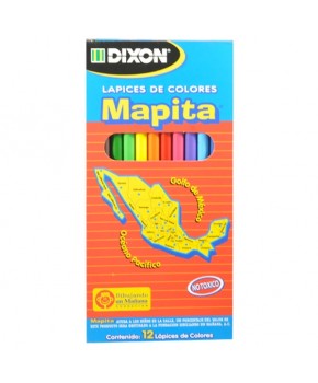 Colores de Madera largos de 12 tonos diferentes Mapita