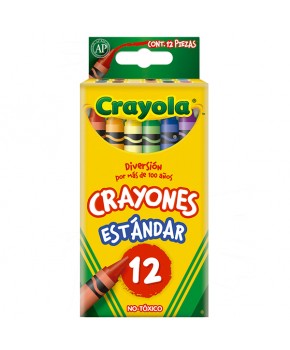 Crayola tipo Crayón estándar de 12 colores