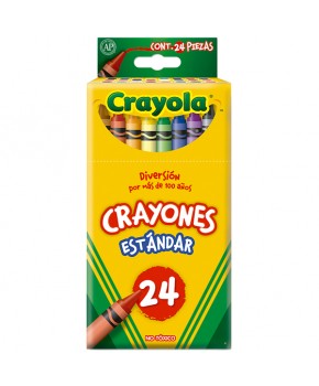 Crayola tipo Crayón estándar de 24 colores