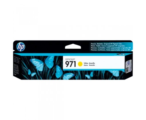 Cartucho de Tinta HP 971 (CN624AM) Amarillo Original para 2,500 páginas. |  Cad Toner. El Más Grande!
