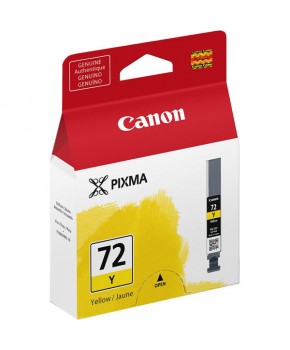 Cartucho de Tinta Canon PGI-72Y Amarillo Original de 14 ml.