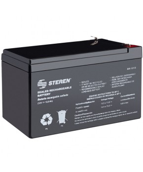 Batería Recargable Sellada Acido-Plomo 12 Volts marca Steren