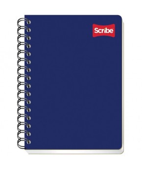 Cuaderno Profesional Doble Espiral de 100 hojas Pasta Dura marca Scribe