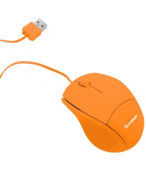 Mouse Mini USB  Acabado Rubber marca Steren