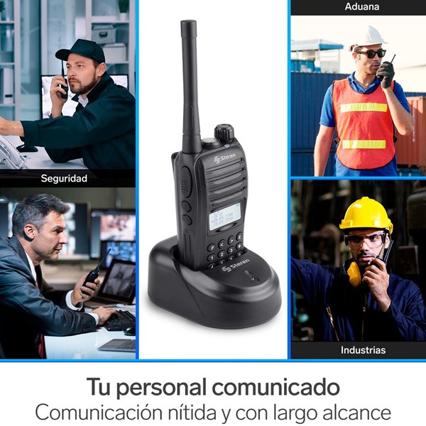 Radio Profesional con Teclado y Display Cad Toner