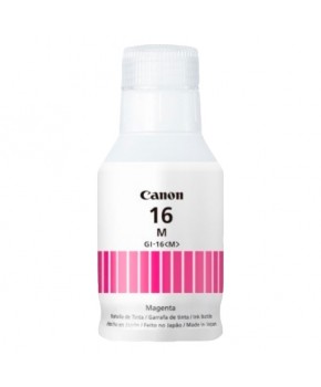 Botella de Tinta Canon GI-16 (4419C001AA) Magenta Original para 132 ml.