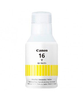 Botella de Tinta Canon GI-16 (4420C001AA) Amarillo Original para 132 ml.