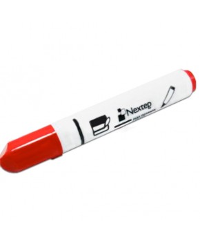 Marcador Color Rojo para Pizarrón Blanco C/12 piezas marca Nextep