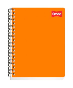 Cuaderno Profesional Doble Espiral Raya Semi Rígido 100 Hojas marca Scribe