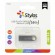Memoria USB Metálica de 16 Gb. 2.0 marca Stylos Tech