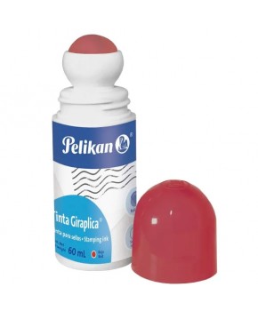 Tinta para Cojín para Sello Rojo de 60 ml. marca Pelikan