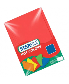 Folder Hot Tamaño Carta Color Rojo C/100 marca Mapasa