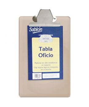 Tabla Agarrapapel Tamaño Oficio marca Sablon