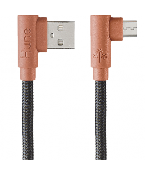 Cable Usb a Micro Usb Carga de 1.2m Color Corteza marca Hune