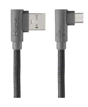Cable Usb a Micro Usb Carga de 1.2m Color Roca marca Hune