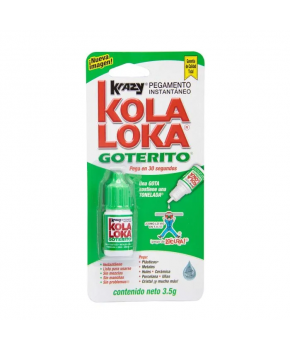 Pegamento Instantáneo Goterito de 3.5 gms. marca KolaLoka