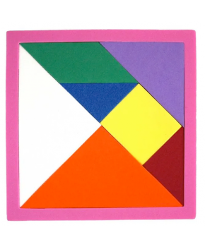 Tangram de Foamy Confetti marca Blister