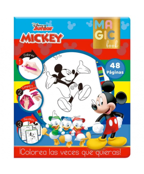 Cuaderno para Iluminar Mágico Mickey (licencia) Borrable UPAK de 48 páginas