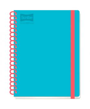 Cuaderno Excellence T Profesional Espiral Cuadro Chico 5mm 200 hojas marca Scribe