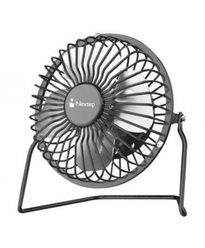 Mini Ventilador de Escritorio Metálico Conexión Usb marca Nextep