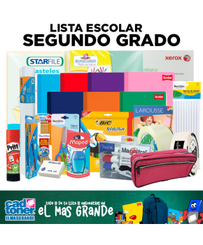 G2 Lista Escolar Segundo Grado