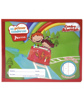 Cuaderno Francés I. Cosido Cuadro Alemán 72 hojas marca Norma