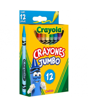 Crayones Jumbo C/12 marca Crayola
