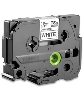 Cinta Brother TZE241 3/4" 18mm Negro/Blanco
